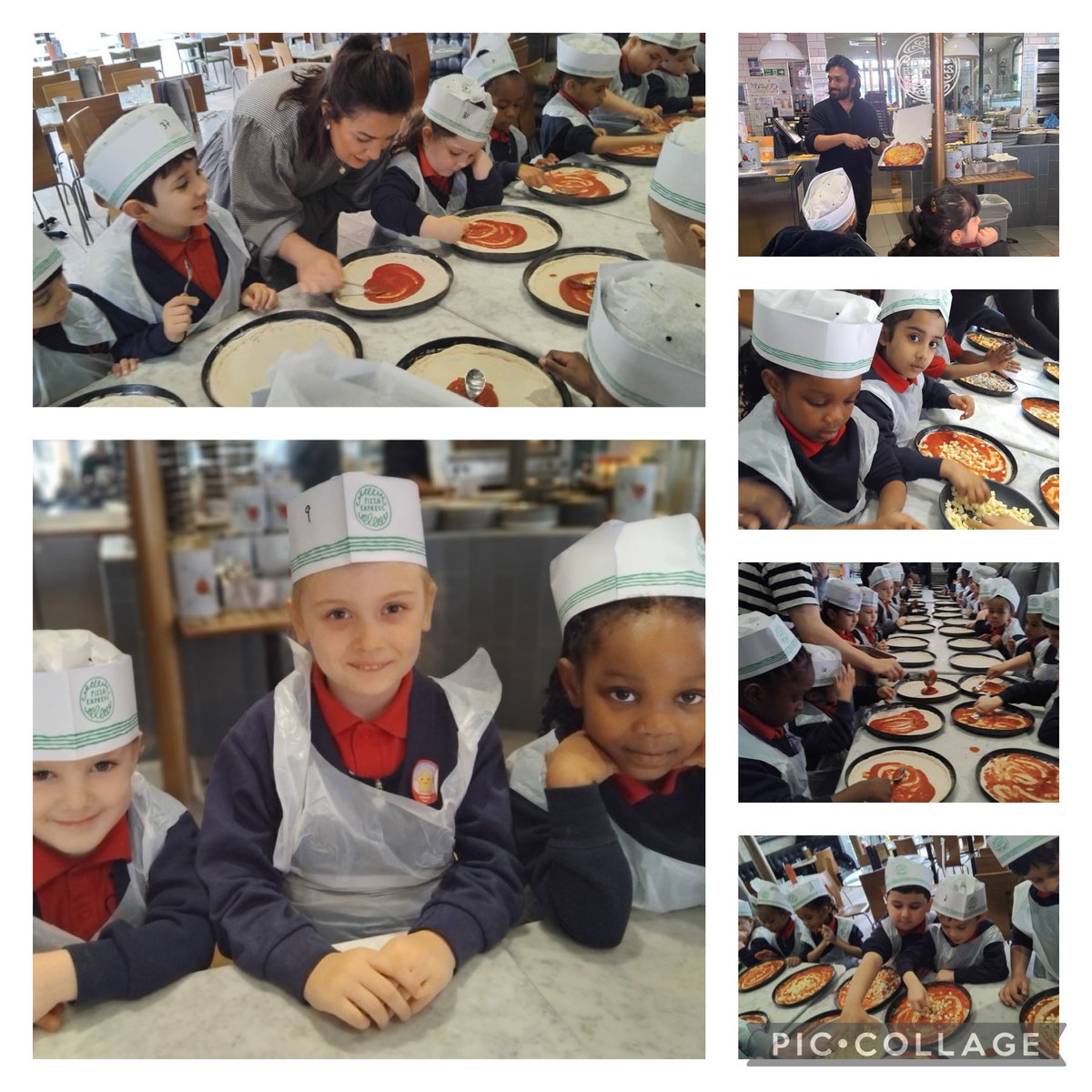 Thank you so much to @pizzaexpress in East Sheen for welcoming Acorn L and Acorn B to a pizza workshop. Thank you to your staff for being so welcoming and hospitable! I am sure the children will enjoy their pizzas for dinner tonight 🍕