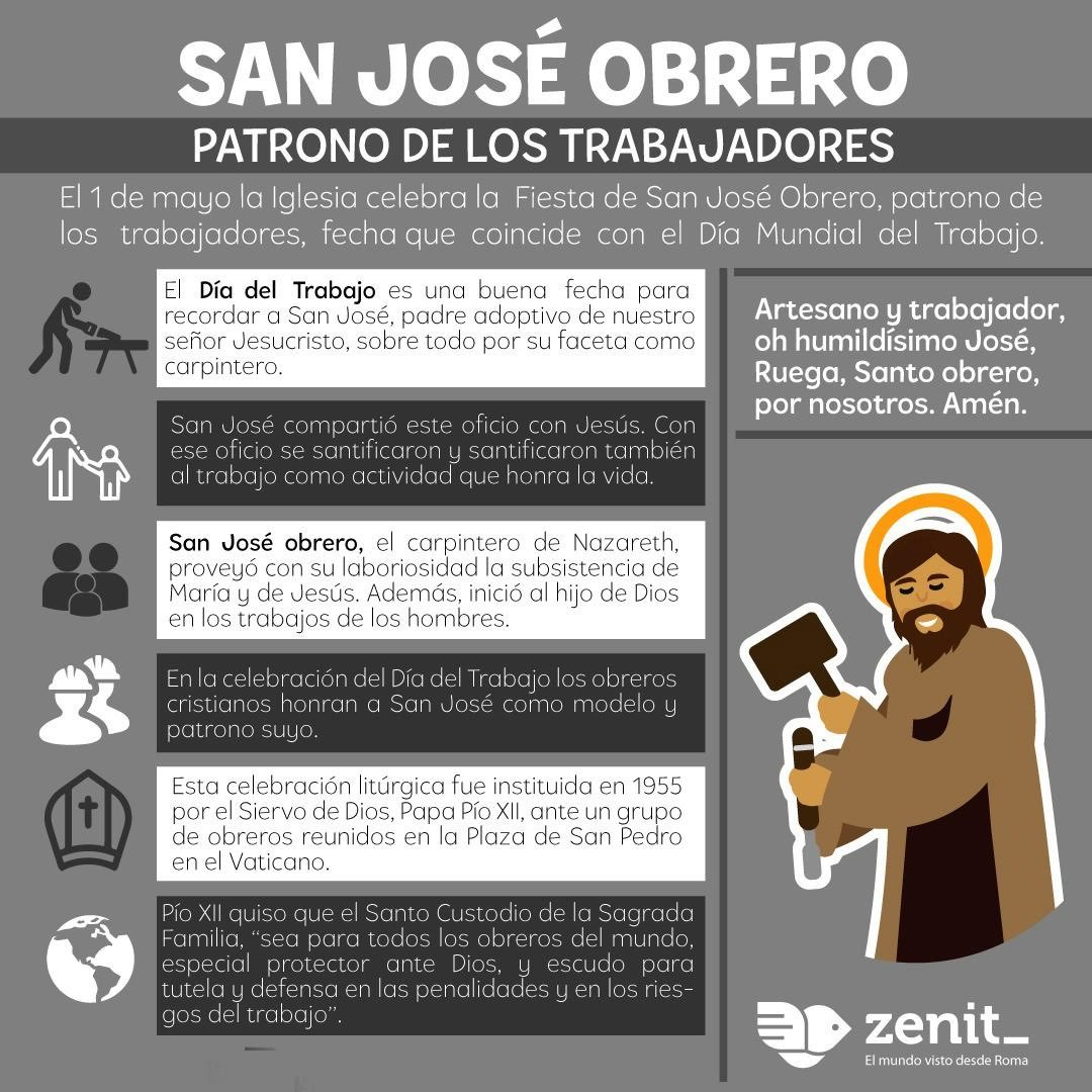 San José Patrono de los Trabajadores 🌾