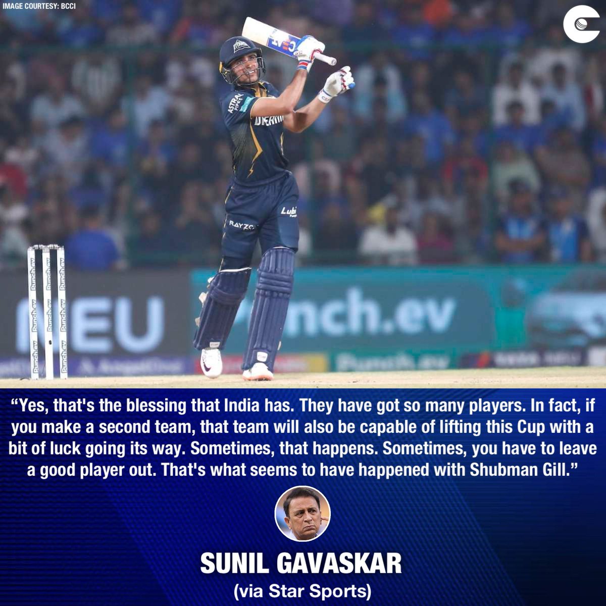 #SunilGavaskar opines on #ShubmanGill's absence from the #TeamIndia squad for the #T20WorldCup.