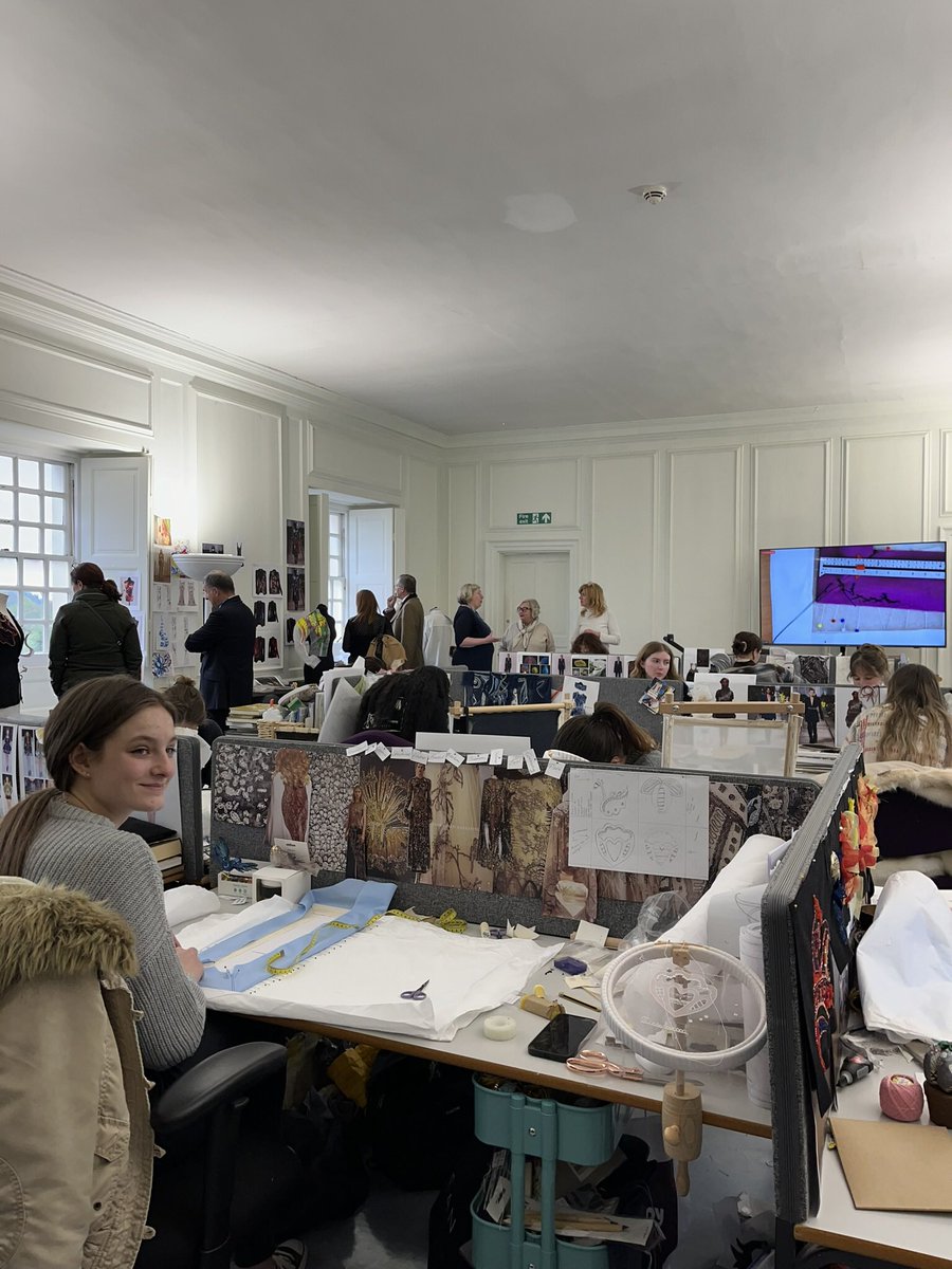 The Company also supports the @RoyalNeedlework School’s Future Tutors programme, an intense, highly immersive programme of teaching which enables students to carve out successful careers as embroidery artisans and tutors, teaching the next generation of makers and creators.