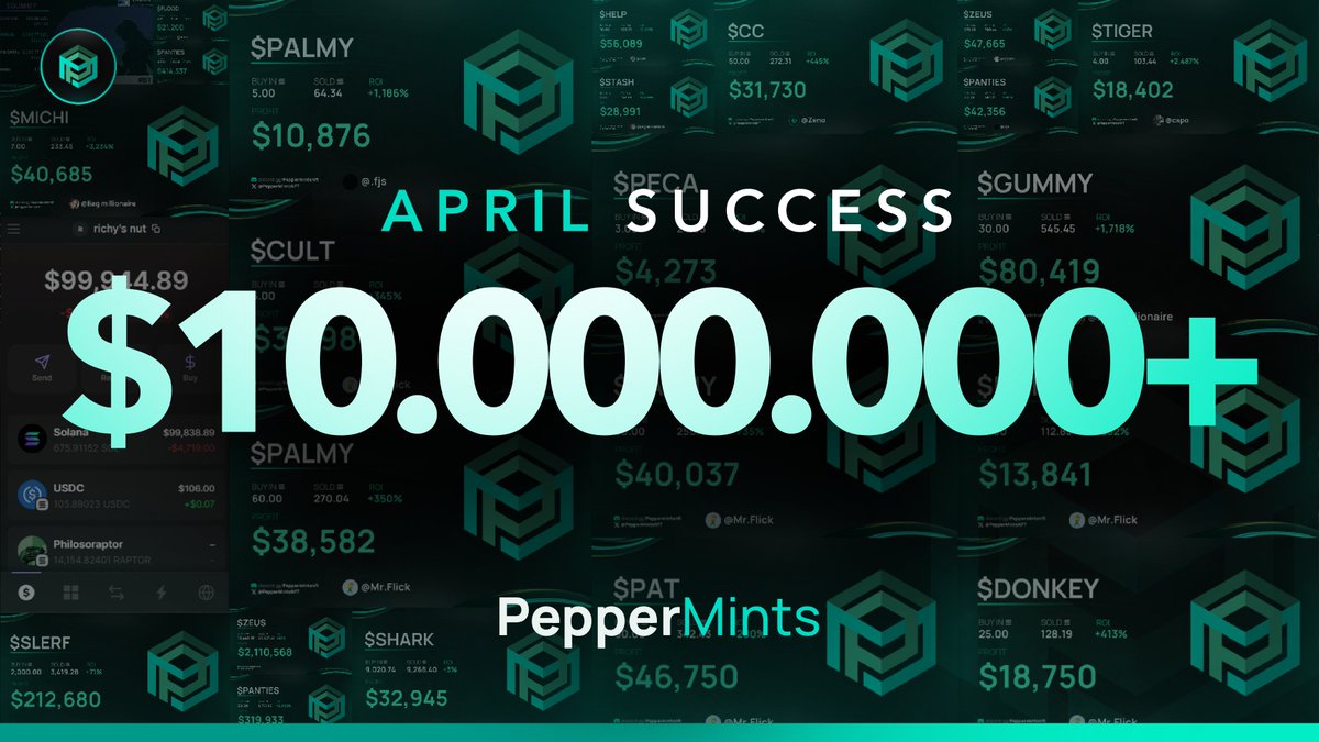 SOL down Pepper UP :)

discord.gg/PepperMintsnft