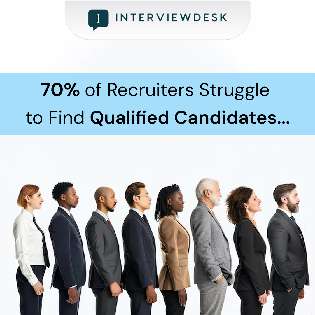 Don't let it slow you down. InterviewDesk's Resume as a Service can help you find the skilled professionals you need to succeed. Sign up: interviewdesk.ai/resume-as-a-se… #talentreshortage #hiringtrends #recruitingdata #TalentShortage #InterviewDesk