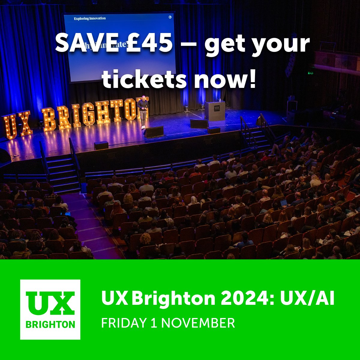 🌟 @axainsurance team is Set for UX Brighton 2024 on AI & UX — Are You? 🌟 Diving into the innovative realms of AI and UX design. This is your chance to be in the same space with leading global companies and learn from the best in the industry! 🚀 Haven’t secured your tickets…