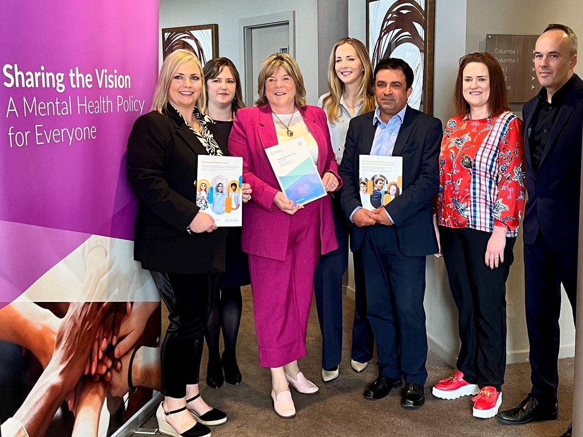 Today, we held an event to demonstrate the meaningful impact of 'Sharing the Vision – a mental health policy for all', in addressing people’s mental health needs, from population-based mental health promotion all the way through to specialist services. #SharingTheVision