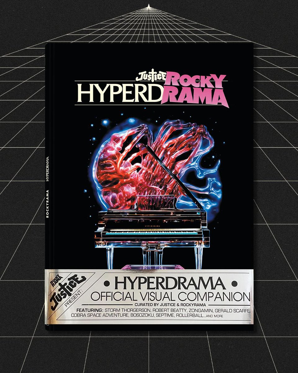 JUSTICE •HYPERDRAMA• visual companion (magazine) Order your copy here justice.lnk.to/rockyrama