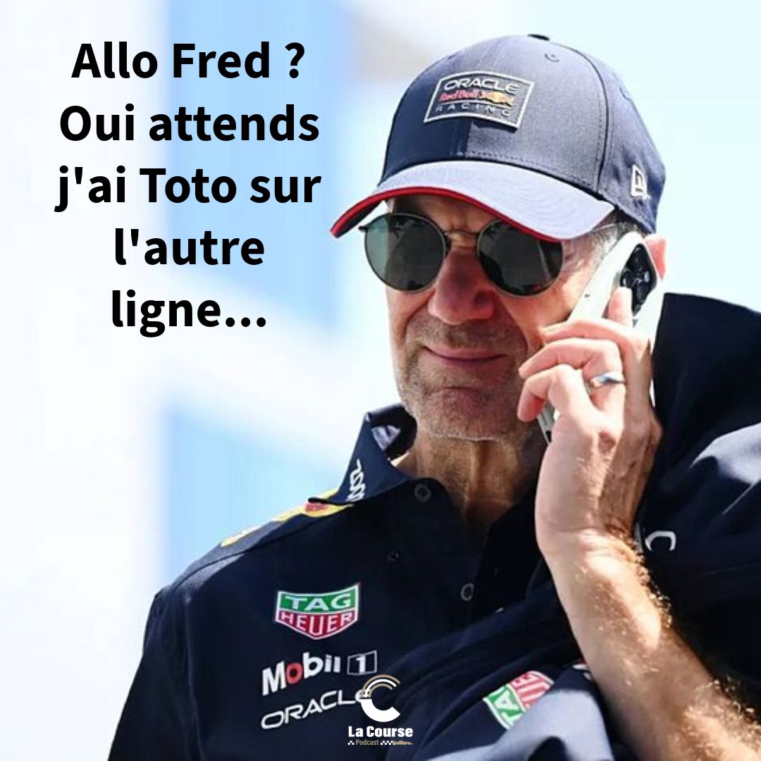 Un peu d'humour... 😁 
#F1 | #Formule1