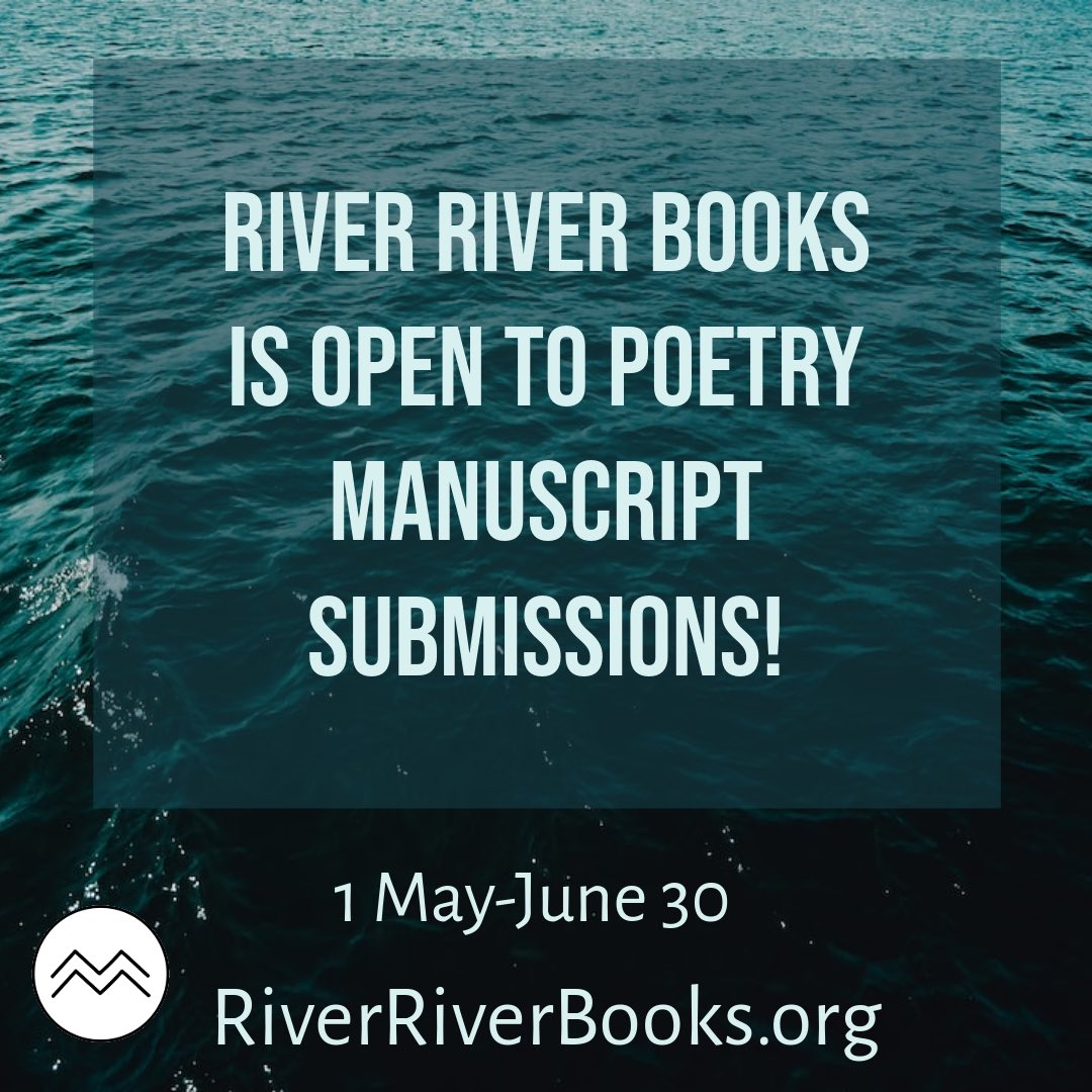 Pour yourself a cup of coffee, and send us that lovely poetry manuscript of yours: riverriverbooks.org