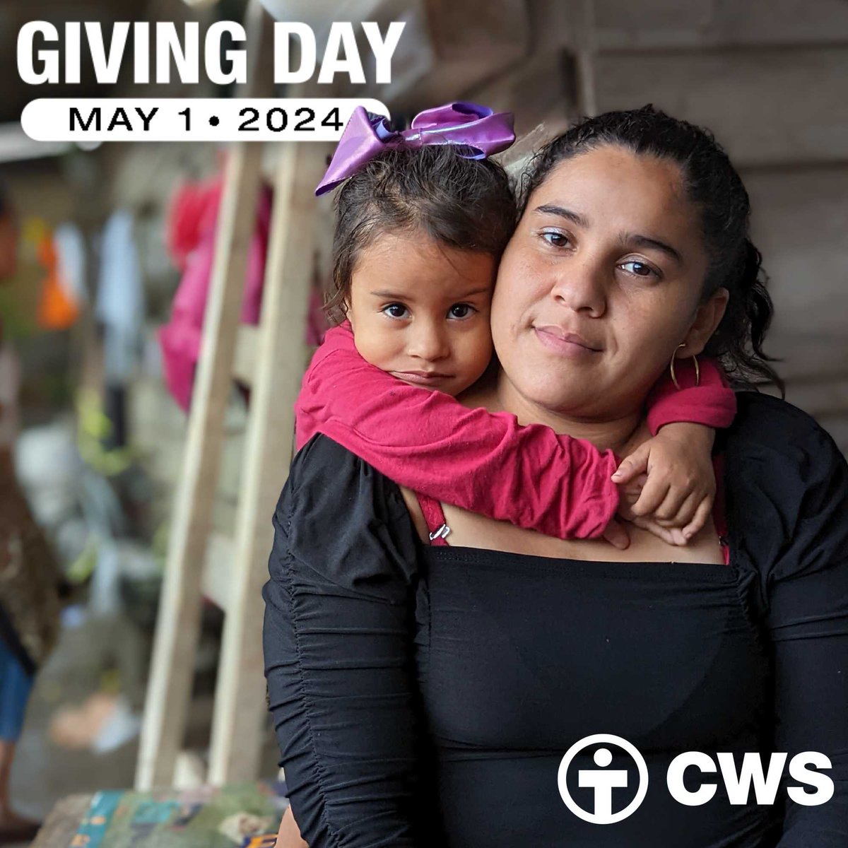 It's #CWSGivingDay! Your support today will go to the CWS Emergency Response Fund. This fund provides critical support such as food, shelter, help and hope for communities experiencing a crisis. Donations matched today, doubling your impact! Donate now at: cwsglobal.org/givingday