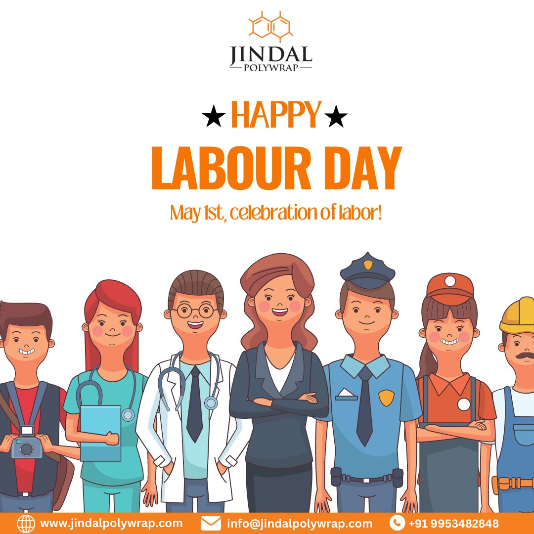 Today, we celebrate the hard work and dedication of workers worldwide. Happy International Labour Day! Let's honor those who strive for progress and justice in the workplace.

#LabourDay #WorkersDay #MayDay #LaborRights #WorkersUnite #Solidarity #EqualPay #FairWages