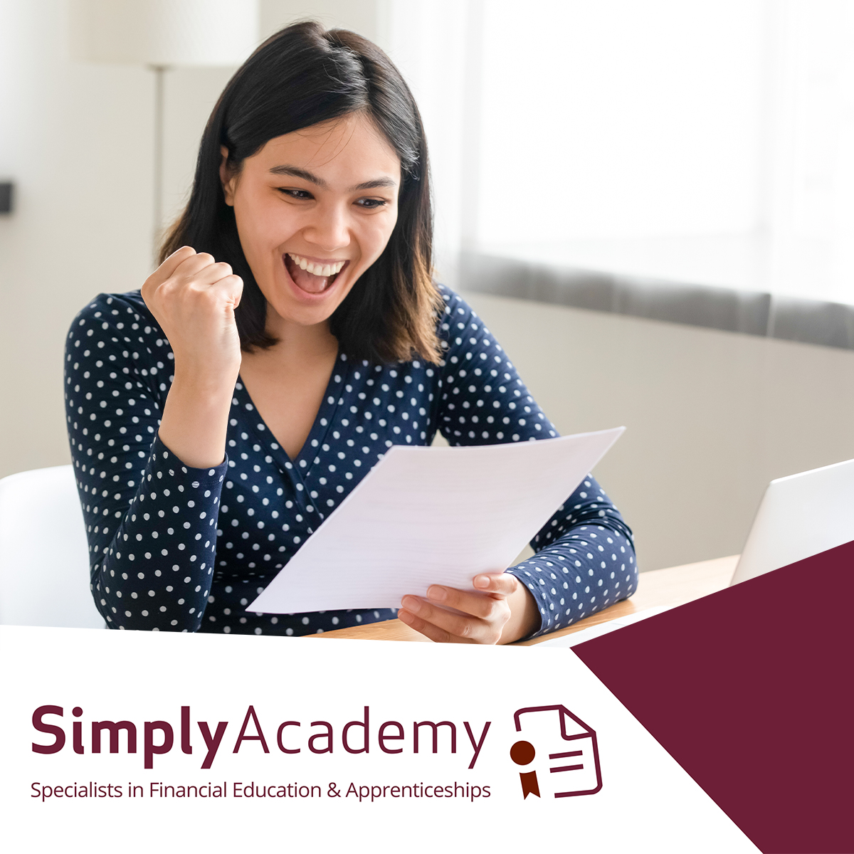 Simply Academy's experienced tutors 
➕ 
Clear #DipFA course materials  
➕ 
Learn via Live Webinar from any location 
🟰
You could qualify as a #FinancialAdviser with as little as 7 months' part-time study!

Find out more and book your course at simplyacademy.com/our-courses/di…