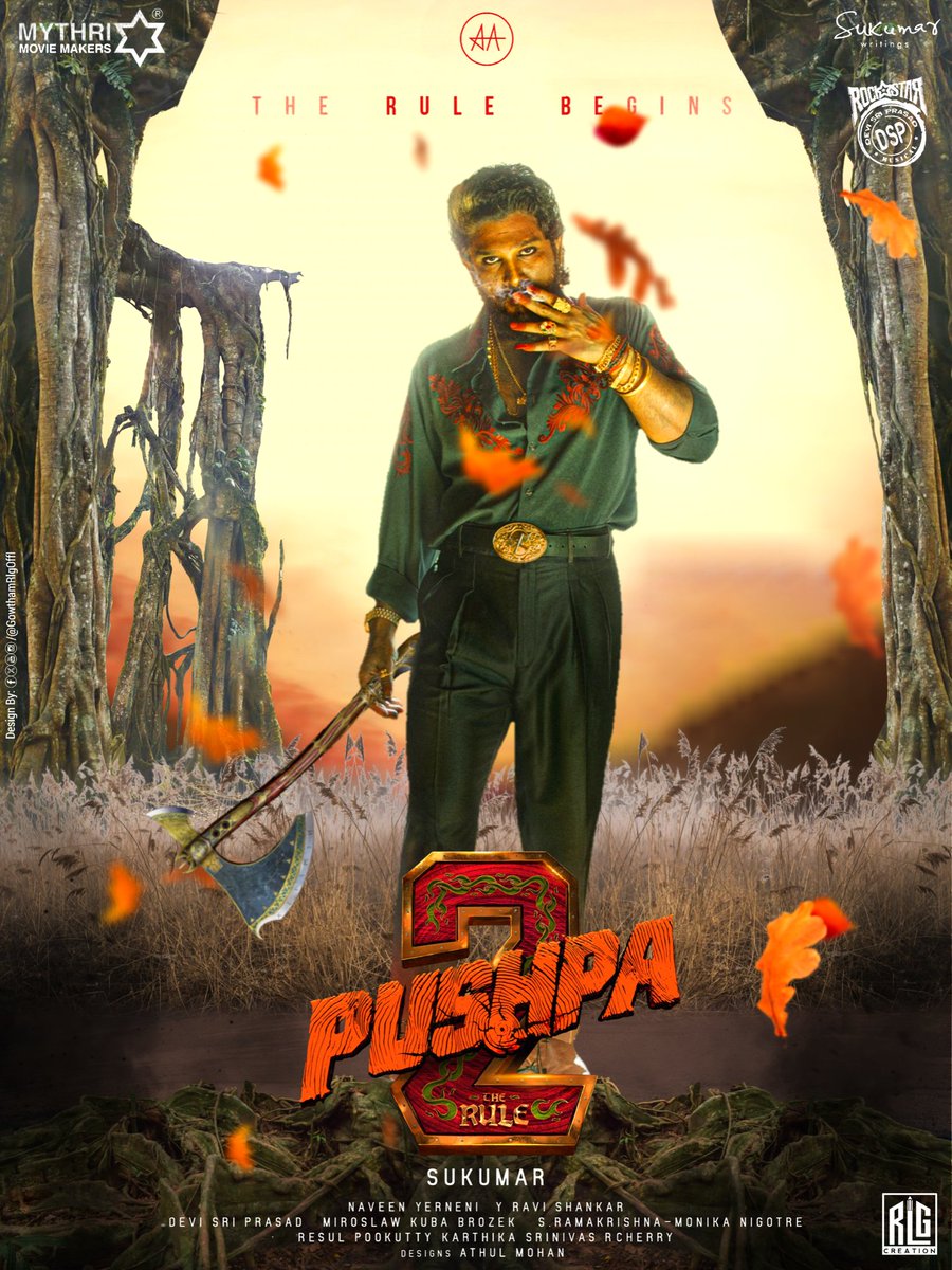 My Design Work #GowthamRlg #RLGcreation Our ##AlluArjun in #Pushpa2 #Pushpa2TheRule The Movie Fan Made Poster | The Rule Begins 15 Th Aug 2024 🔥🪵🪓

Out Now Link: youtu.be/tjQp7woT_T0

@alluarjun #PushpaPushpa #Pushpa2FirstSingle @iamRashmika @MythriOfficial #Sukumar