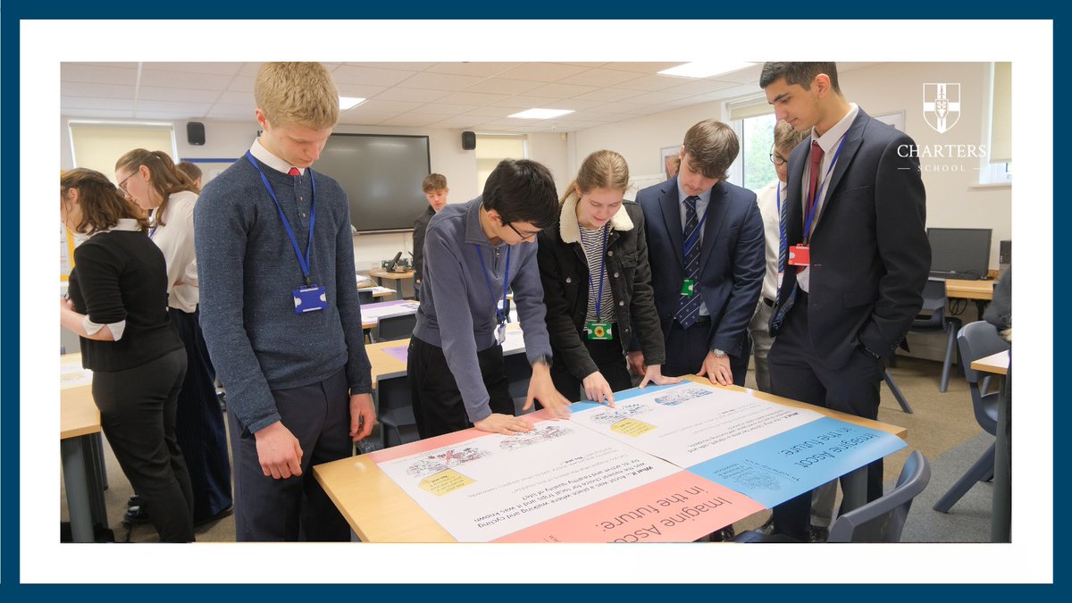 Students were busy helping shape the future of Ascot this week when they took part in a meeting to help inform the new @RBWM Ascot Placemaking Supplementary Planning Document. Read about their experience here: chartersschool.org.uk/66/news/post/4… #StudentVoice