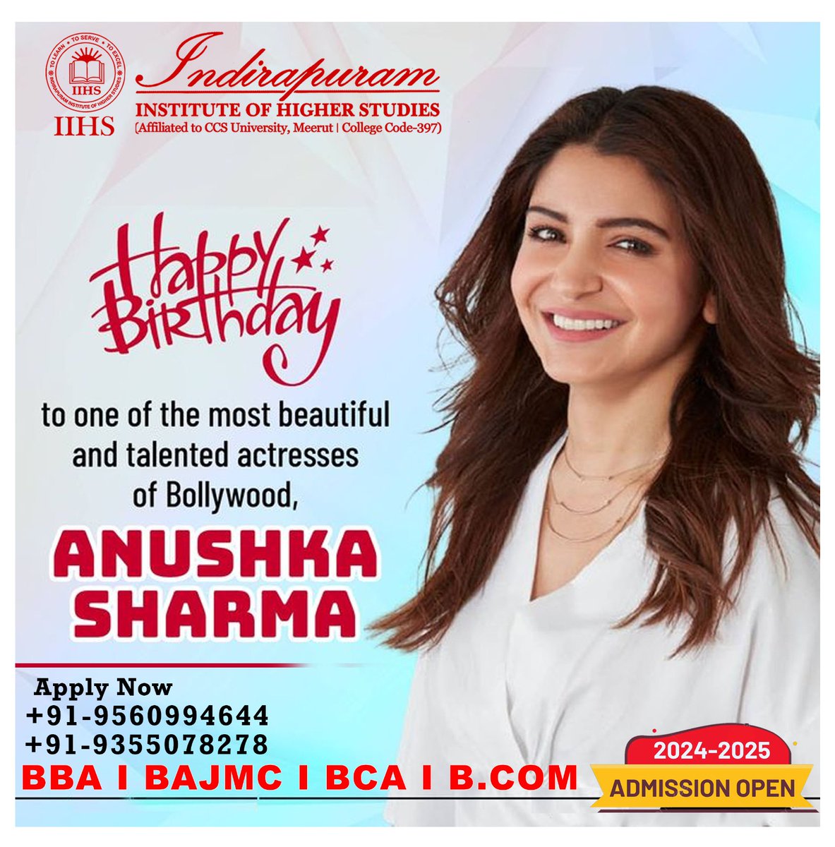HBD to the beautful and talented actress of bollywood Anushka Sharma 01st May.
.
.
.
.
.
#anushkasharma #bollywood #viratkohli #love #bollywoodactress #virushka #anushkasharmafans #anushkasharmakohli #bollywoodcelebrities