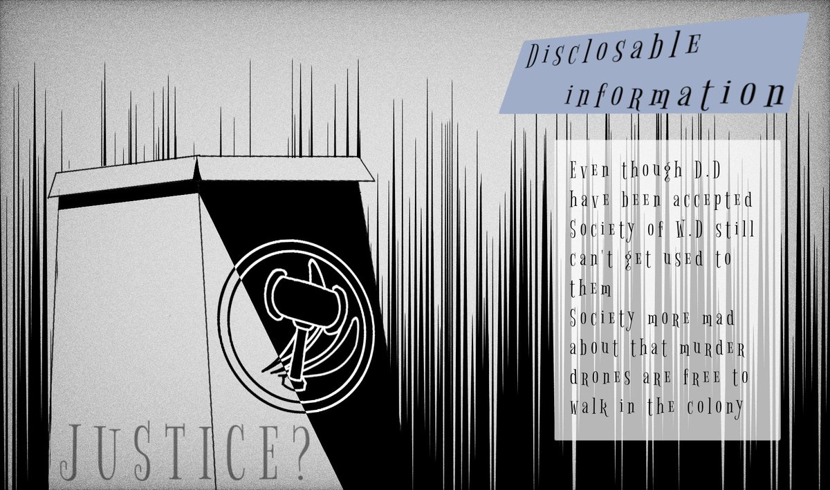 ozziewolfxx's tweet photo. WAHGHHG
@MKarshiga made these amazing information cards about more minor yet important information in the big picture of the story :33
Do check her account she makes really pretty art <3
#murderdrones #AU #TheThingsThatBindUs #MurderdronesAU https://t.co/QqMcW85Lpq