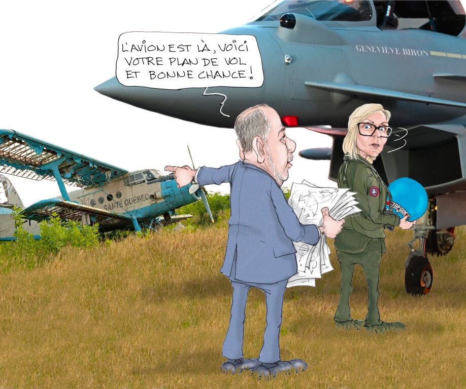 Ce n’est pas de la chance dont elle a besoin, mais beaucoup de compétences et du courage. Je lui souhaite sincèrement du succès. (Chapleau)