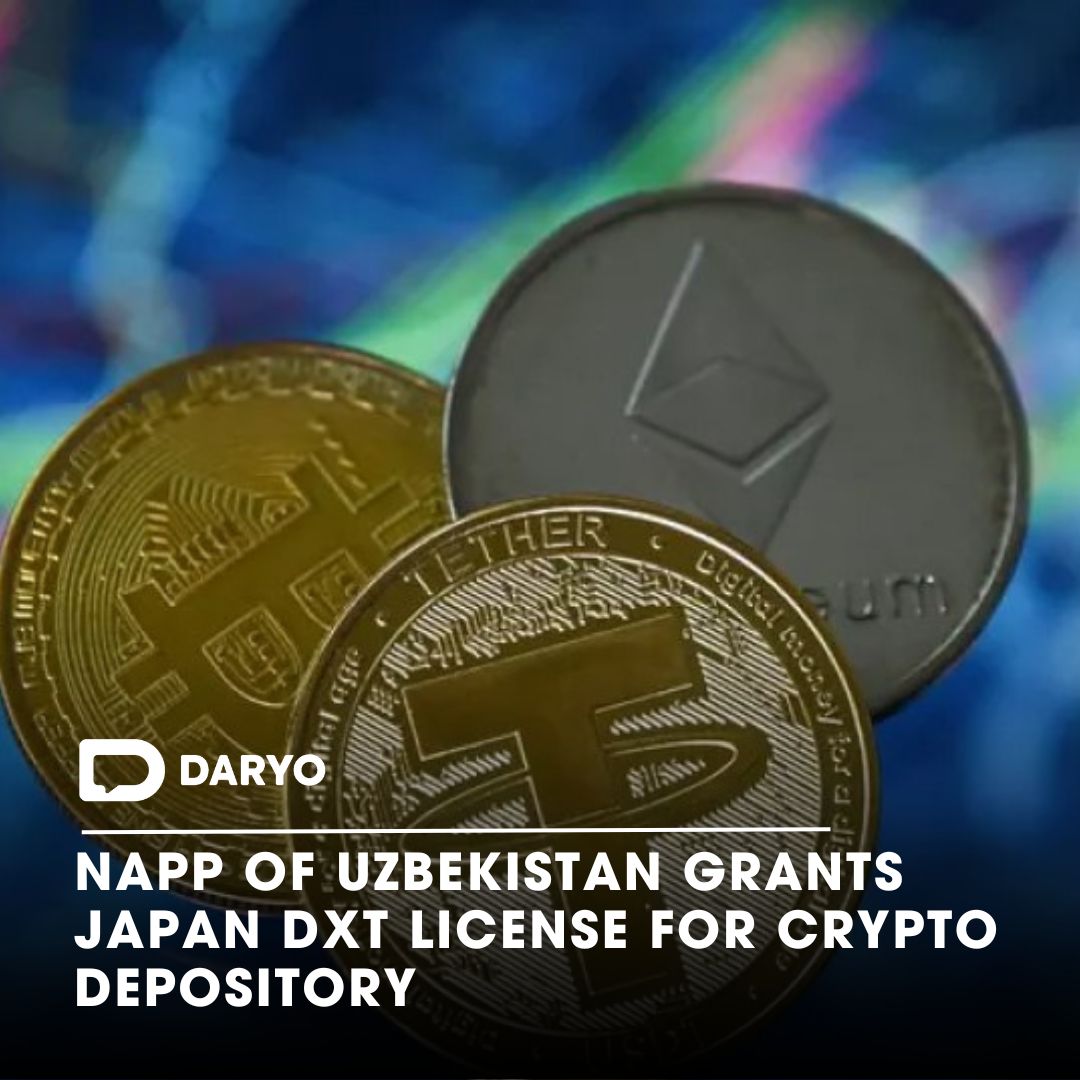 #NAPP of #Uzbekistan grants #JapanDXT license for crypto depository

With this #development, JAPAN DXT becomes the third licensed #crypto #depository in the country, following #SouthKorean company #LocktonHub

👉Details — lnkd.in/dHqD4Ybj

#NAPP #Uzbekistan #JapanDXT…