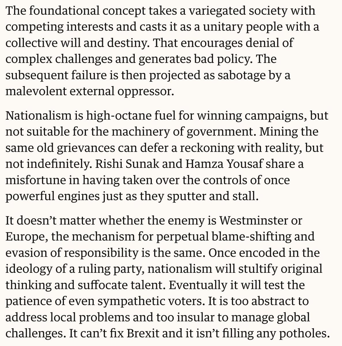 As so often, @rafaelbehr gets it. We’re all living with the consequences of a decade of performative populism.