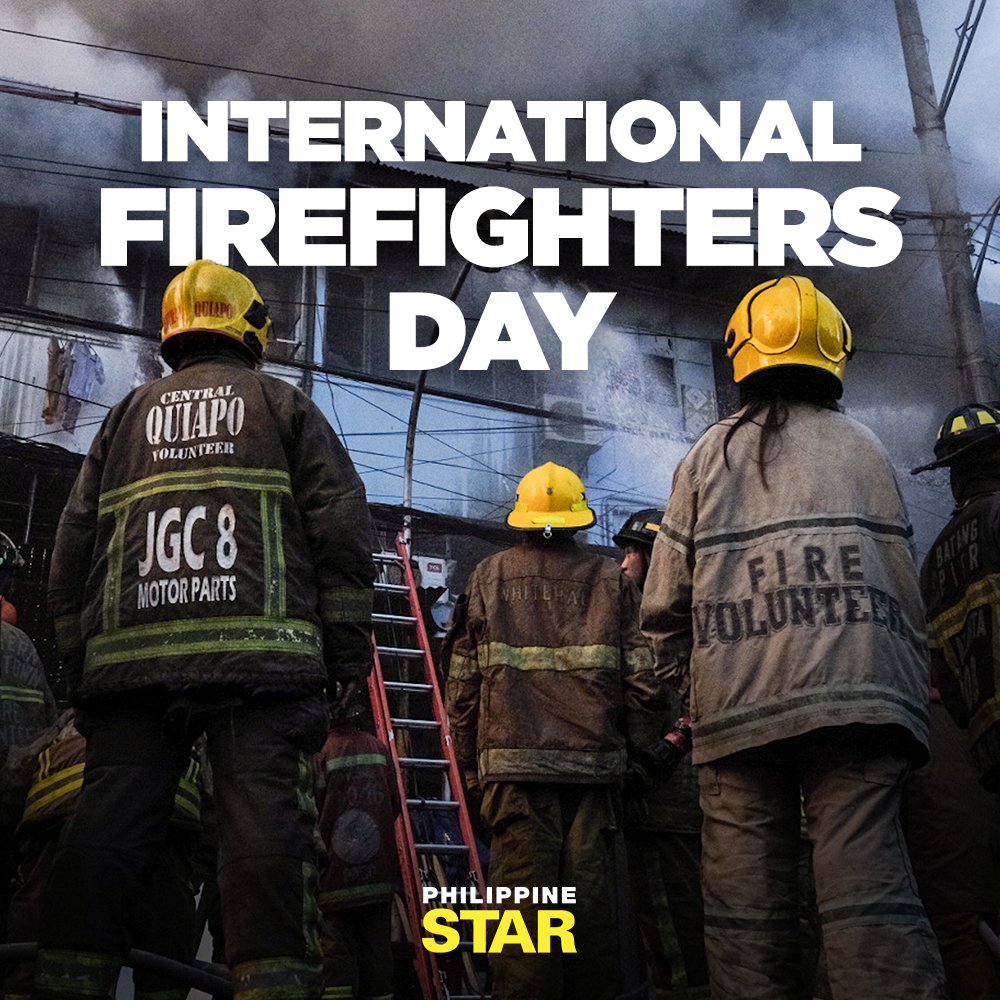 Today, we give a salute to all the hardworking heroes! Happy #InternationalFirefightersDay 🧯