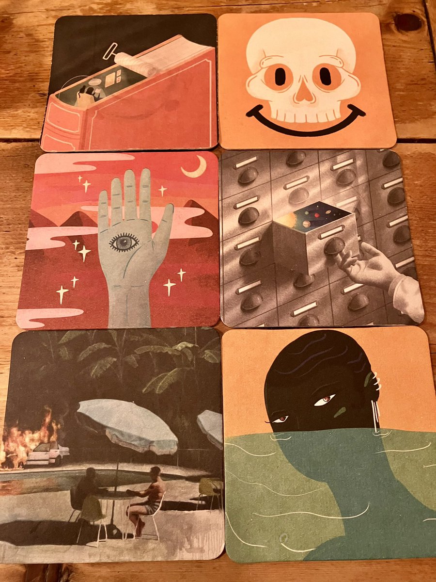 コースターが可愛い。(のんでる)
ちな、🇨🇦のcollective artsのﾀﾞﾖ。