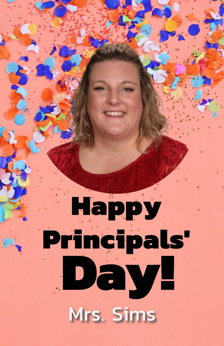 Thank you Mrs. Sims for setting high expectations for our students and staff. As principal, you have shaped the conditions for our teachers and students to learn and succeed. We are forever grateful for your impact at CES, keep up the great work! ❤️🐯