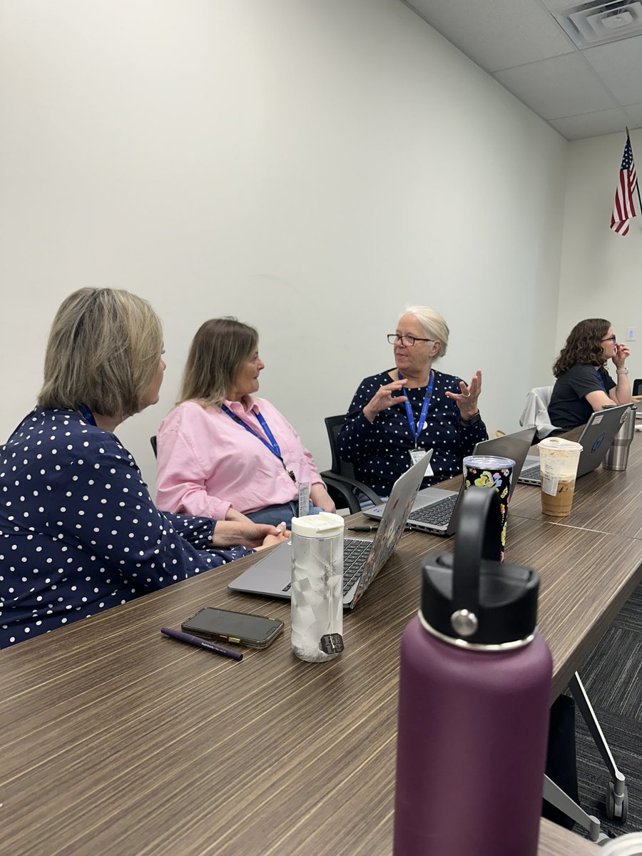 Worlds…I mean…committees collided and it was so much fun. Our K-12 Science AND Social Studies teams shared meeting space yesterday and the collaboration was magical. #Empower95