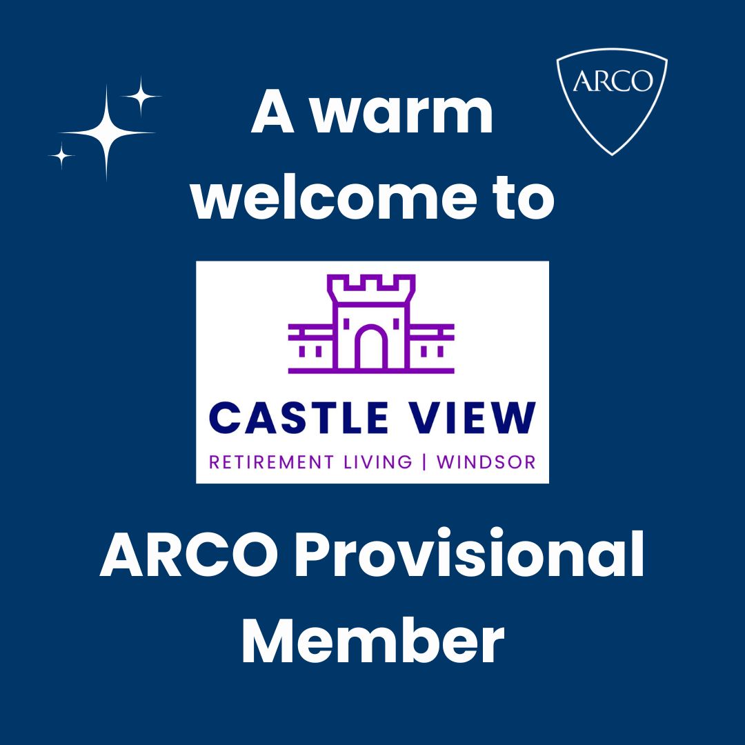 A very warm welcome to Castle View Retirement Living as they join the ARCO family as a Provisional Member 😍 #IntegratedRetirementCommunities #RetirementLiving
