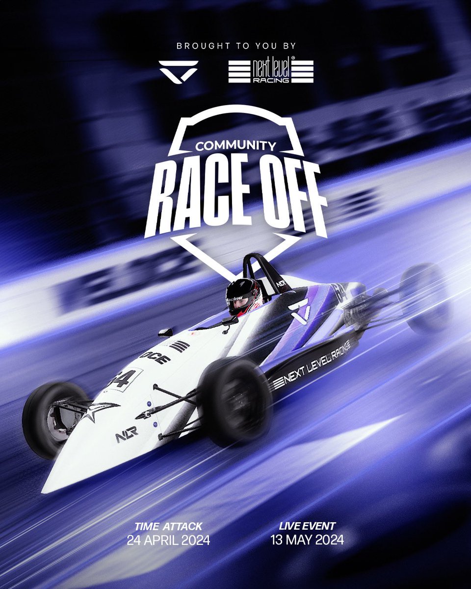 Veloce & @nextlvlracing are proud to present the Community Race Off!! 🏁 We’ve teamed up to create an action packed and prize filled event for all sim racers to enjoy!! 🥳 Register via the link below ⬇️ and make sure you complete your time attack on iRacing🚀 🔗 -…