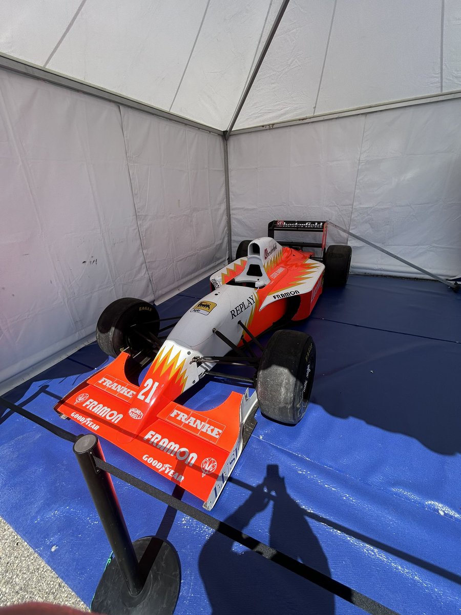 ASJr90's tweet photo. @UnracedF1 I saw this car just two weeks ago at Le Castellet https://t.co/MOyFO1mdWe