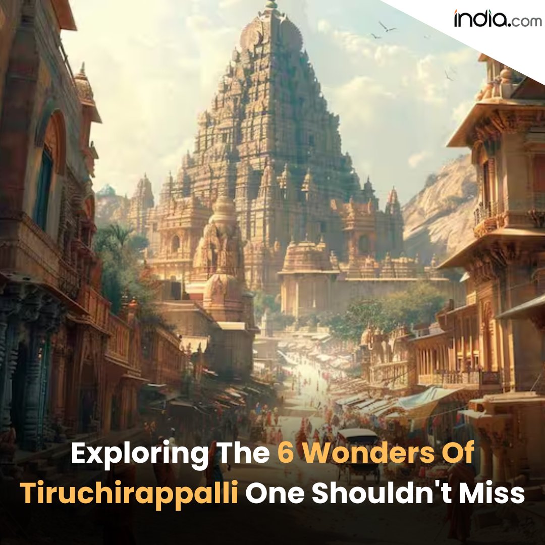 6 tourist attractions you shouldn't miss in Tiruchirappalli.

Read More: travel.india.com/guide/destinat…

#Tiruchirappali #Travel #Tourism #TravelBlog #TravelLife #Travelling