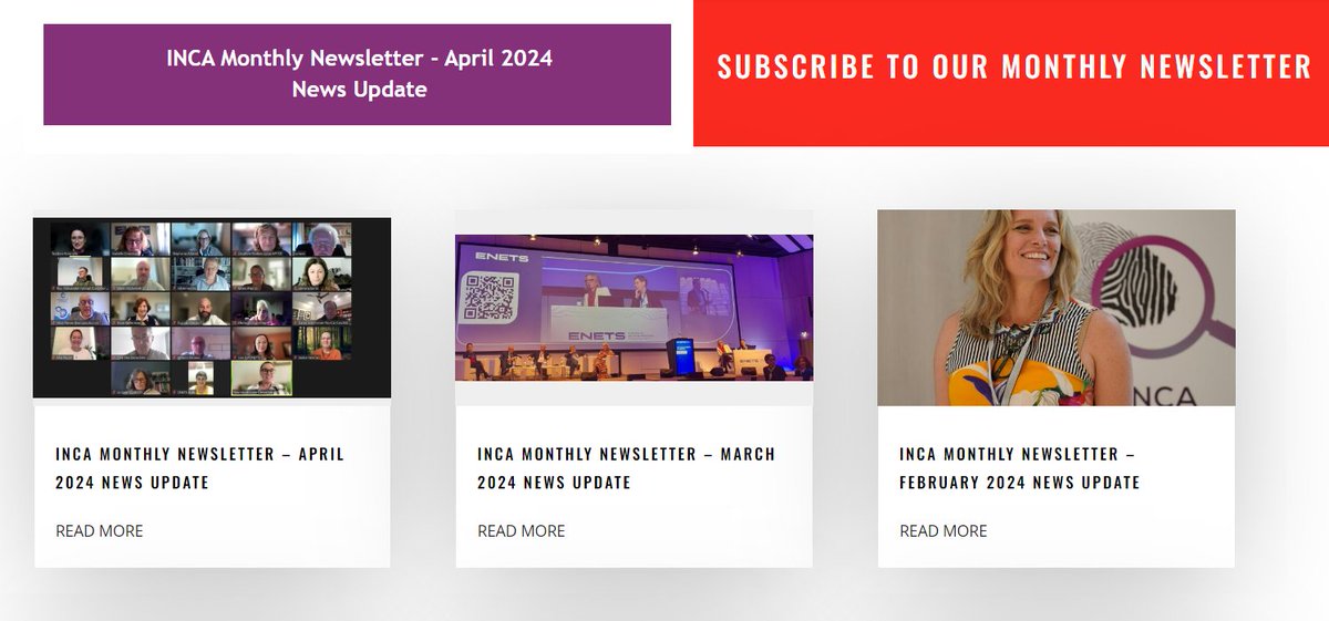 The April 2024 issue of the INCA Monthly Newsletter on NET projects and news across the globe is out now. 📲Subscribe to our newsletter to get the global NET community news in your inbox: incalliance.org/inca-monthly-n… #LetsTalkAboutNETs