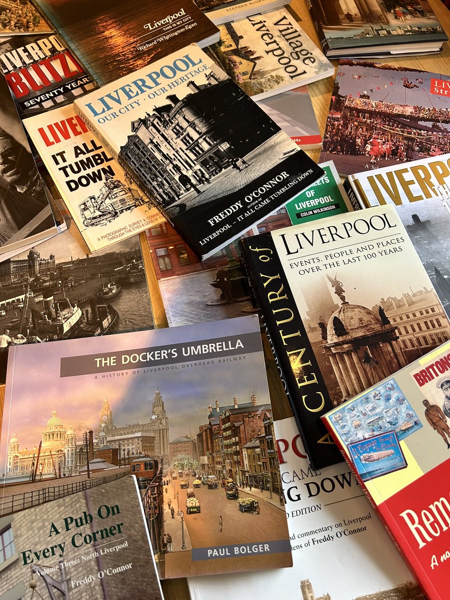 A huge thank you to Dave from @thedustyteapot who came and did a talk on Liverpool in the 60’s as part of our ‘Remember That’ Heritage sessions. He also donated some beautiful books which you can read in the café. #liverpoolheritage #liverpoolhistory