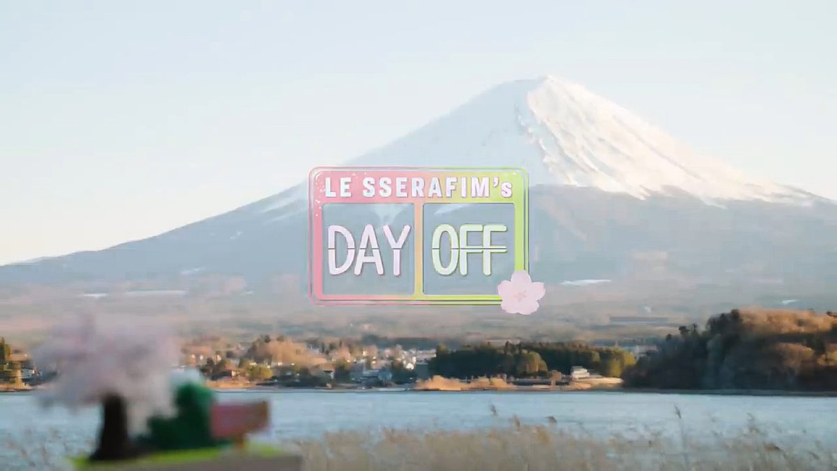FEARNOT'S HEALING SHOW IS BACK, WE CHEERED 

DAY OFF IN JAPAN
#LE_SSERAFIM_DAY_OFF