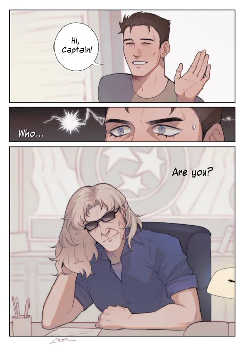 New AU with old Wesker and young Chris#ResidentEvil #REBHFun #chrisker 