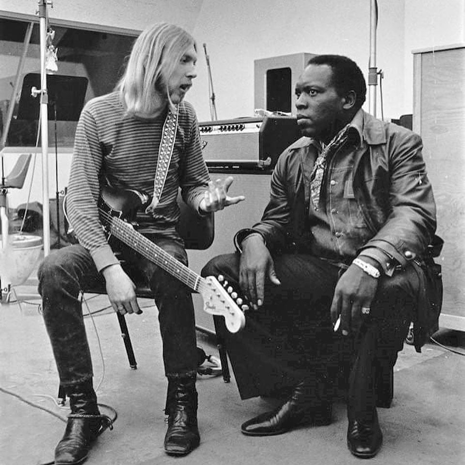 Duane Allman and King Curtis, 1969. 📷 Stephen Paley