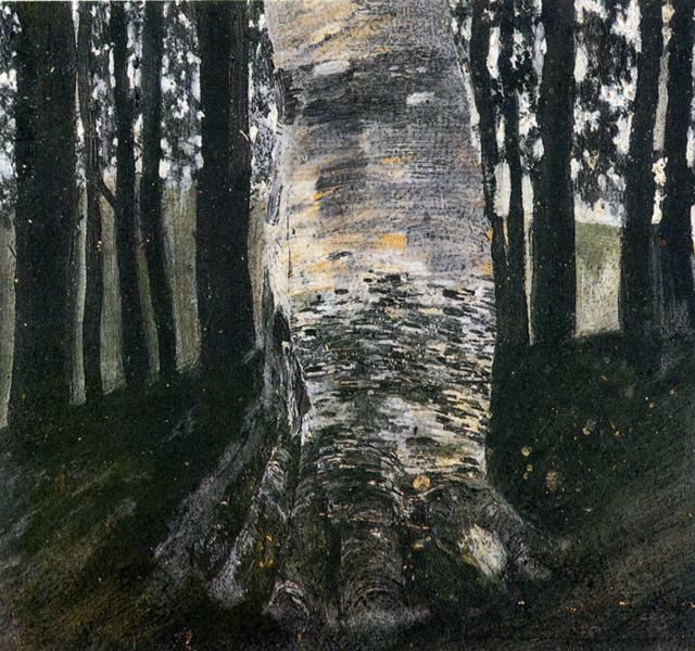 Birch in a Forest, 1903 botfrens.com/collections/10…