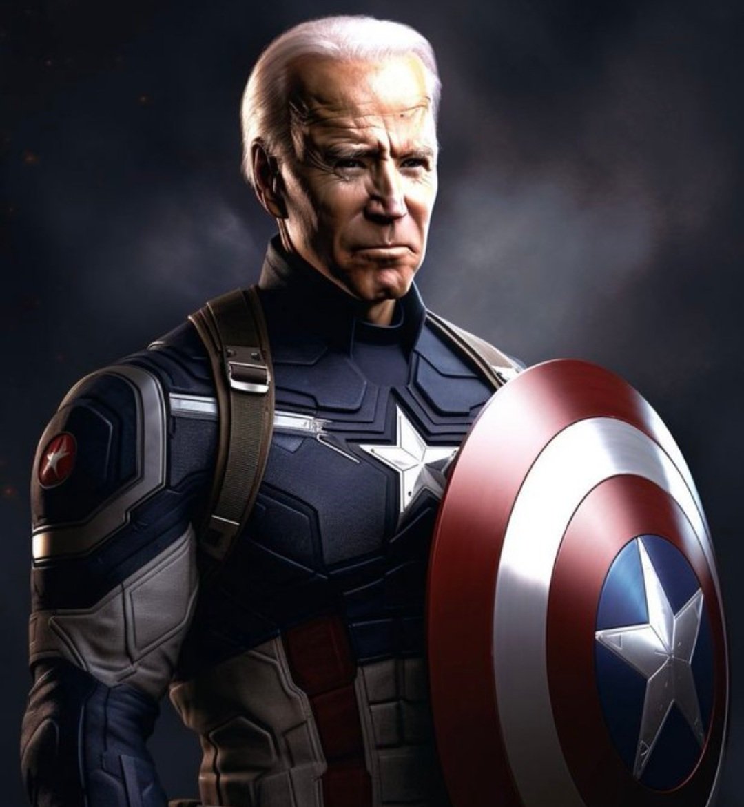 President Biden is the real Captain America🇺🇲