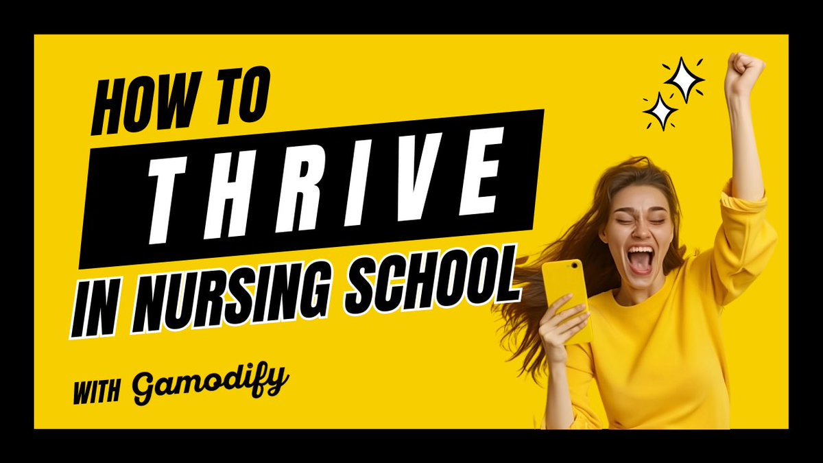 How to Thrive in Nursing School youtu.be/SsdA1zUpYRs?fe… #study #nursing #games #gamodify
