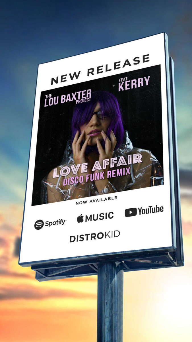 🔥🎵Lou Baxter feat- @KerryMusicbox - Love affair (#Disco #Funk #Remix)🕺🪩 Please #support this extraordinary #collaboration and bookmark the #song now -> bit.ly/4d8yAlr. 📌 Release date: May 7, '24 #newsong #newmusicalert #indiepop #discobeats #funkpop #listentothis
