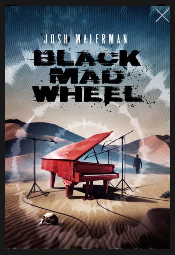 Anyone who’s got SST’s Black Mad Wheel (see photo) by @JoshMalerman preordered should considering getting one of their slipcases (the previous ones have all been well produced and lovely).