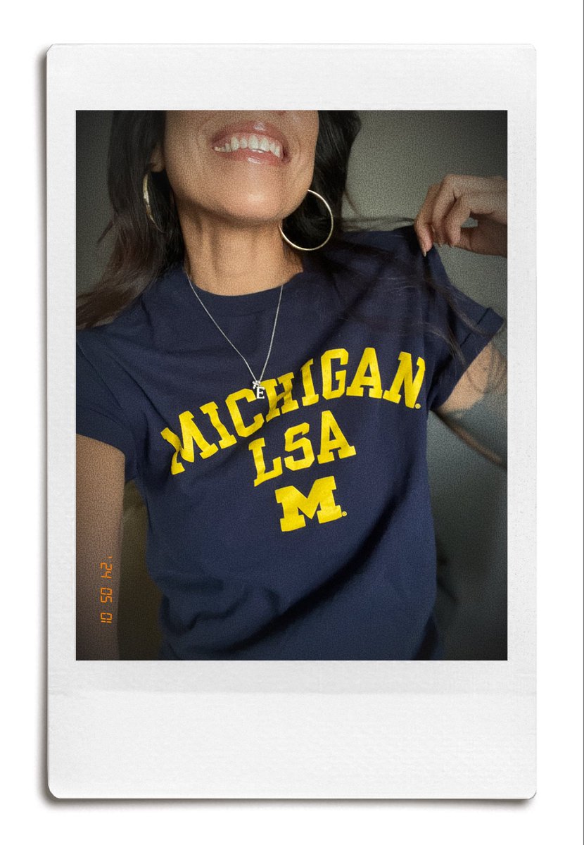 Experiencing all the feels on this #decisionday 💙💛〽️ Go Blue! @UMichAdmissions @umichLSA
