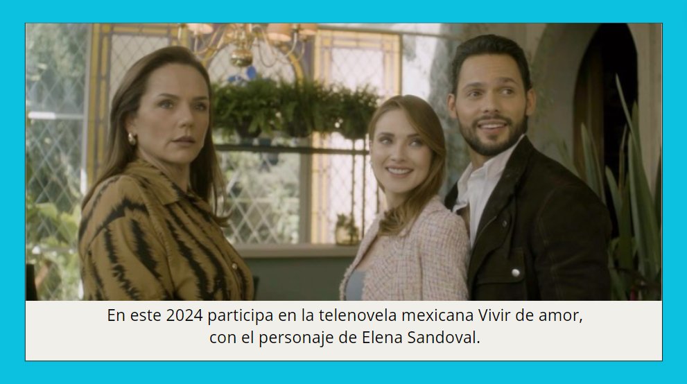 Amairani Romero graba en este año 2024 la telenovela mexicana 'Vivir de amor': youtube.com/watch?v=tLBCps…