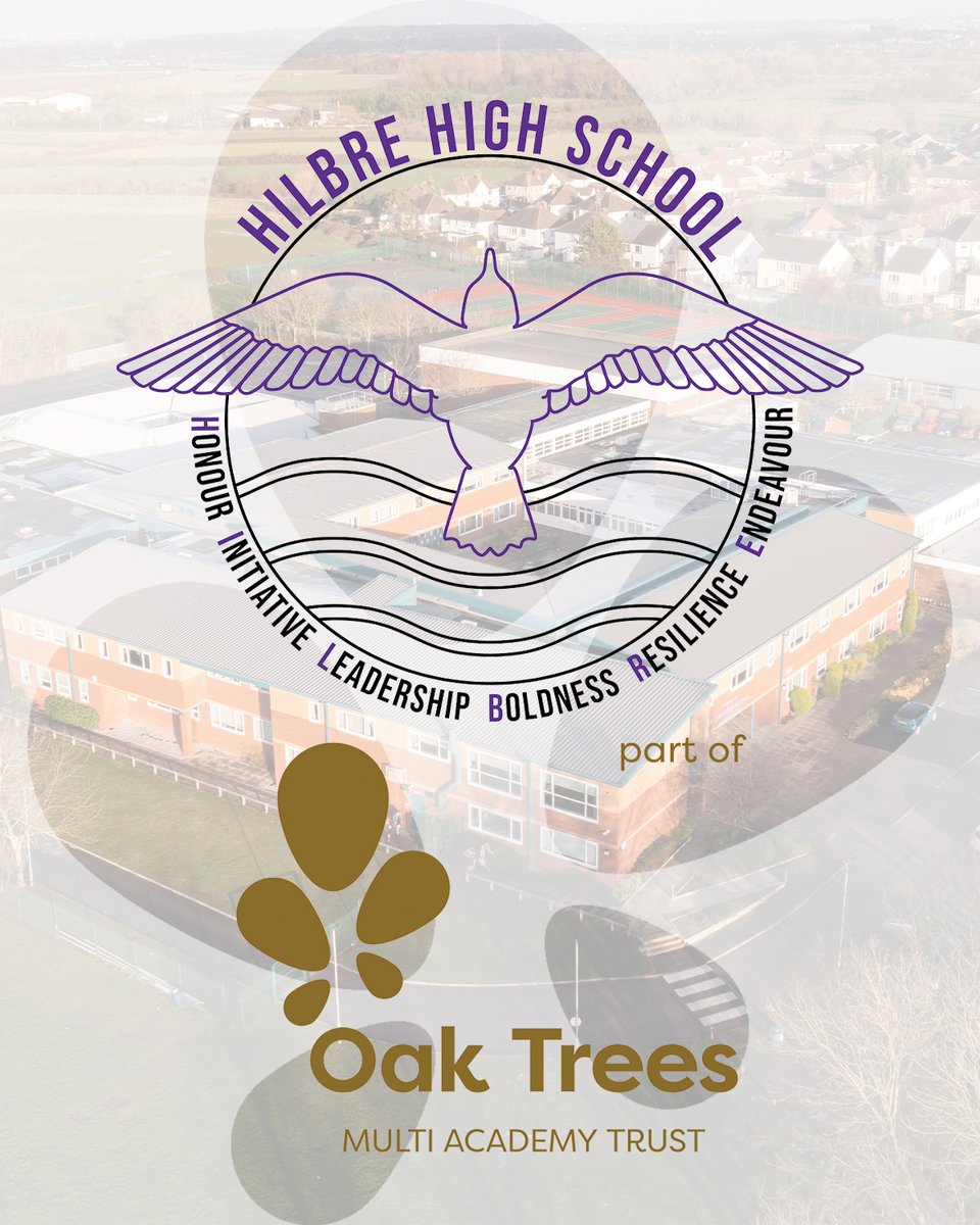 We're delighted, today, to announce we've officially joined Oak Trees Multi Academy Trust! Hilbre is the first secondary school and the 12th school to join the Trust, and we're looking forward to working with the Oak Trees community. @OakTreesMAT