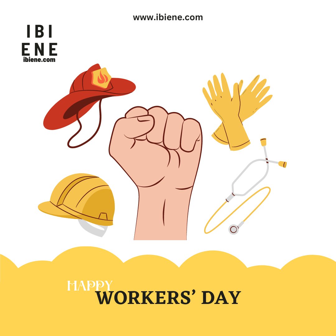 You work so hard to make a difference. Yes, we see you. Happy workers' day to you.
#ibienemagazine #workersday #LaborRights #LaborHistory #InternationalWorkersDay