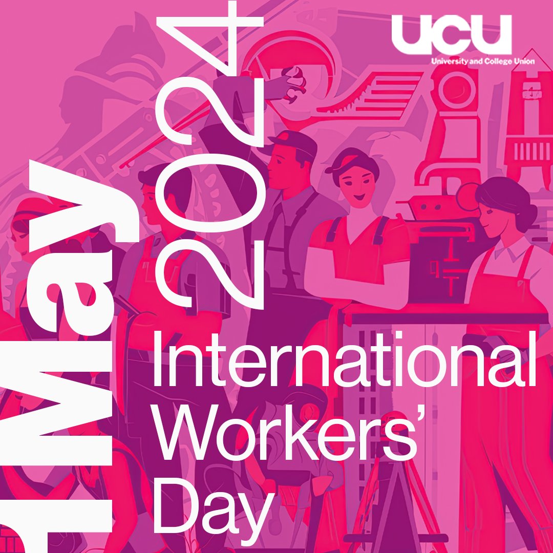 Union = power Happy #MayDay 🎉 This International Workers' Day and every day we stand with workers and trade unionists fighting for our rights 💪 Solidarity ✊ #IWD2024 #MayDay