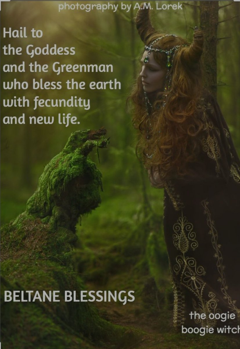 Beltane Blessings 
💚💚🌱🦋🧚‍♂️🙏