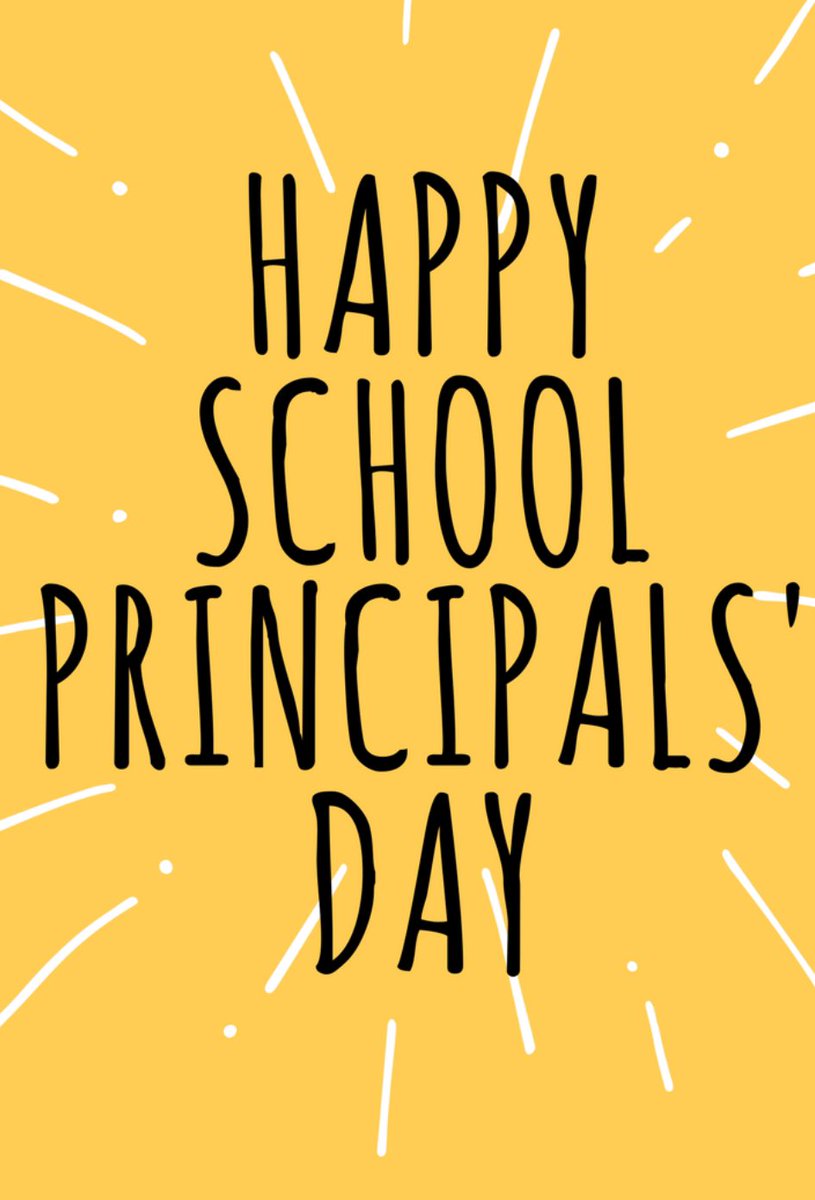 One of the most dynamic, complex, heart fueled, and important work I’ve ever done was as a school principal. It was heavy, happy, hard, and essential. To this day, I still think, feel, & lead like a principal. What you do matters! I know so many outstanding principals— may…