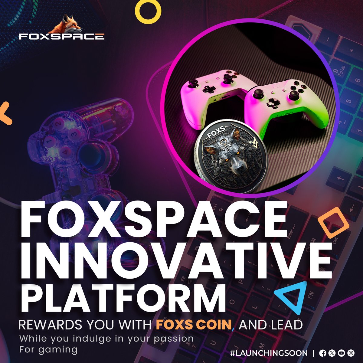 💥 Boom! 

FoxSpace is leading the charge as the fastest-growing Web3 gaming ecosystem.🦊🦊

🔥🔥Don't miss out on your chance to be part of something big—join us today!

𝑳𝒂𝒖𝒏𝒄𝒉𝒊𝒏𝒈 𝑺𝒐𝒐𝒏...🎮 🎮 

#Foxspace #Web3Gaming #CryptoGaming #GamingRevolution #GameOn #FoxsCoin