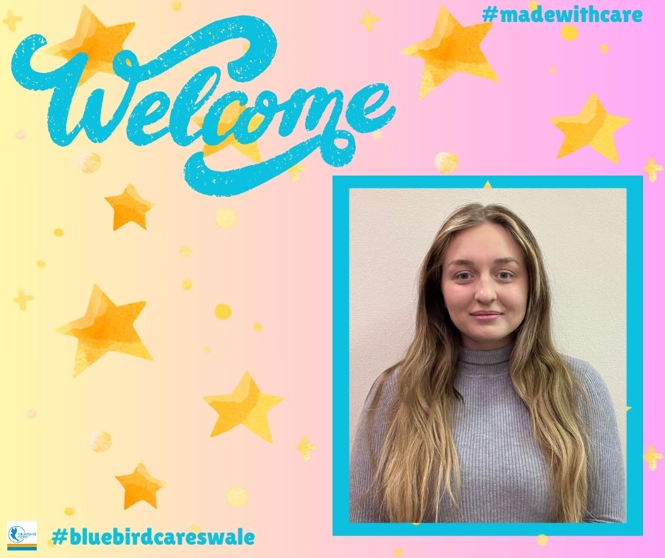 We would like to welcome Ashleigh to the team. We hope you enjoy your new career in care with #bluebirdcareswale #madewithcare #workincare