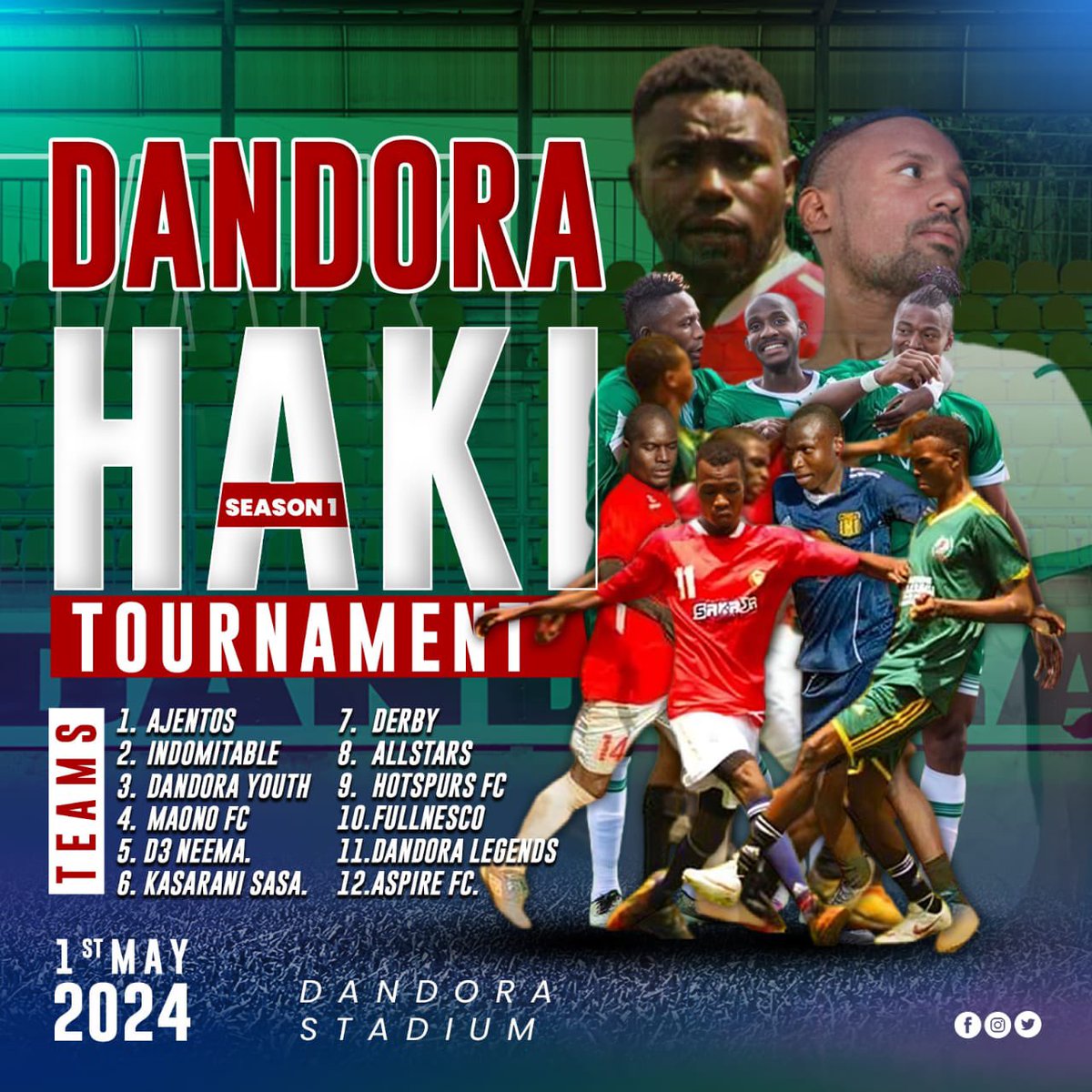 During this #LabourDay2024 let's honor the hard work and dedication of every individual. Join us for an exciting tournament as we celebrate the spirit of labor! #LabourDayCelebration
#DandoraHaki
#ChildDomesticWork
#ChildLabour

@Freedom_Fund