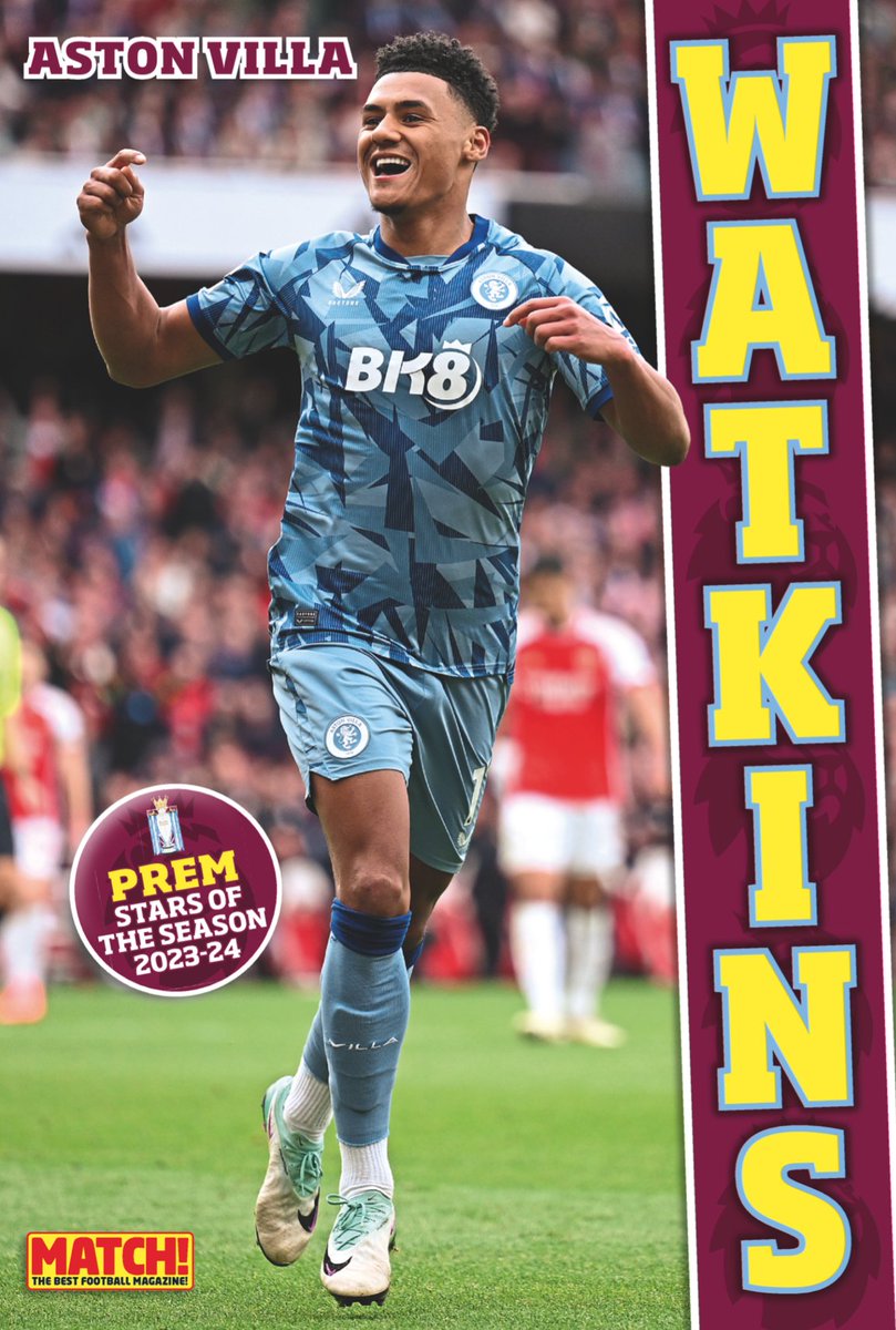 We've got an Ollie Watkins poster in our May 7 issue, @AVFCOfficial fans! 🥳 In shops or online: shop.kelsey.co.uk/single-issue/m…